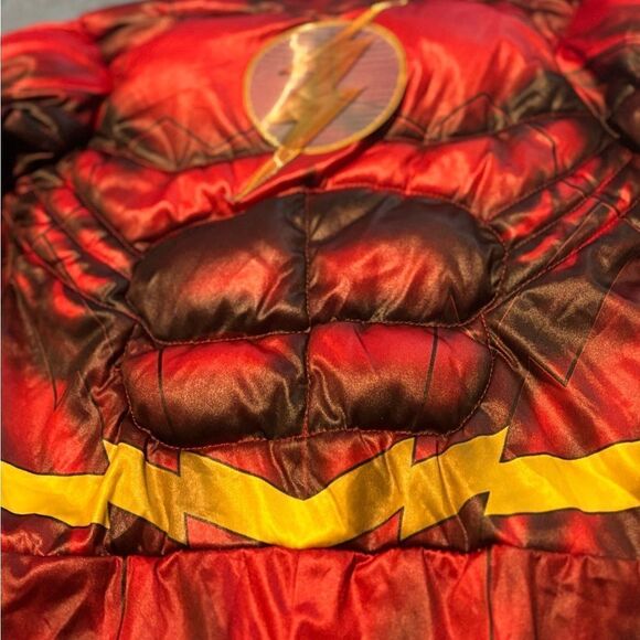 THE FLASH Costume Padded Suit Only Size Small Halloween Super Hero EPC - Picture 3 of 5